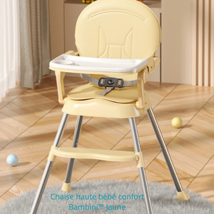 Chaise haute bébé confort Bambini™ Jaune
