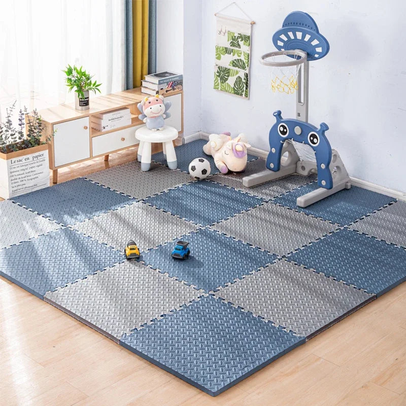 Grand tapis eveil bébé | MaxiAventure™ gris