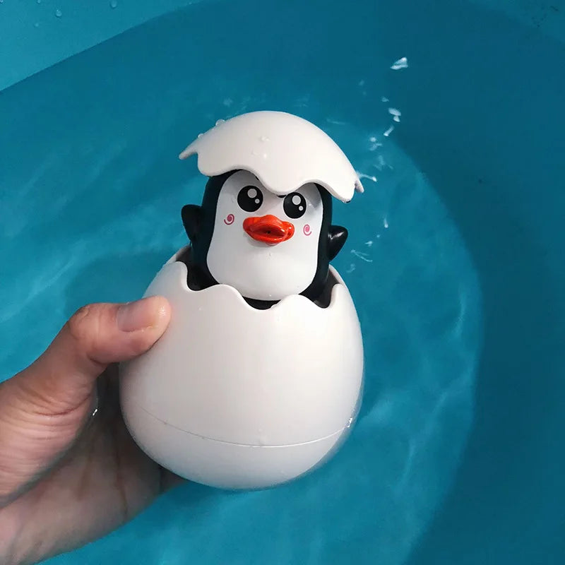 Jouet éducatif enfant :Canard Pingouin waterproof : PingouniFun™