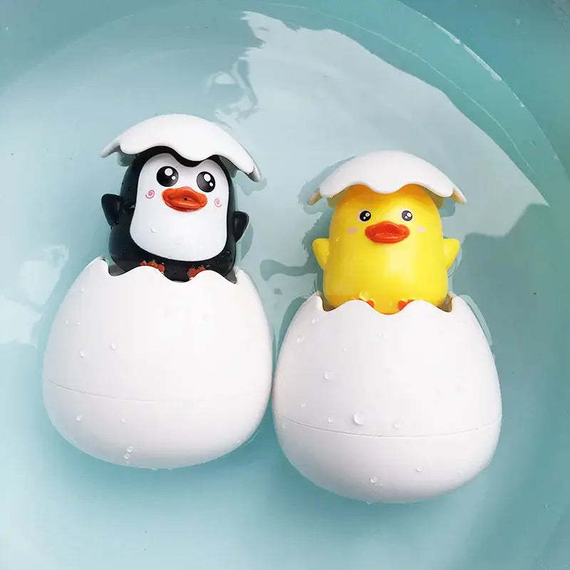 Jouet éducatif enfant :Canard Pingouin waterproof : PingouniFun™