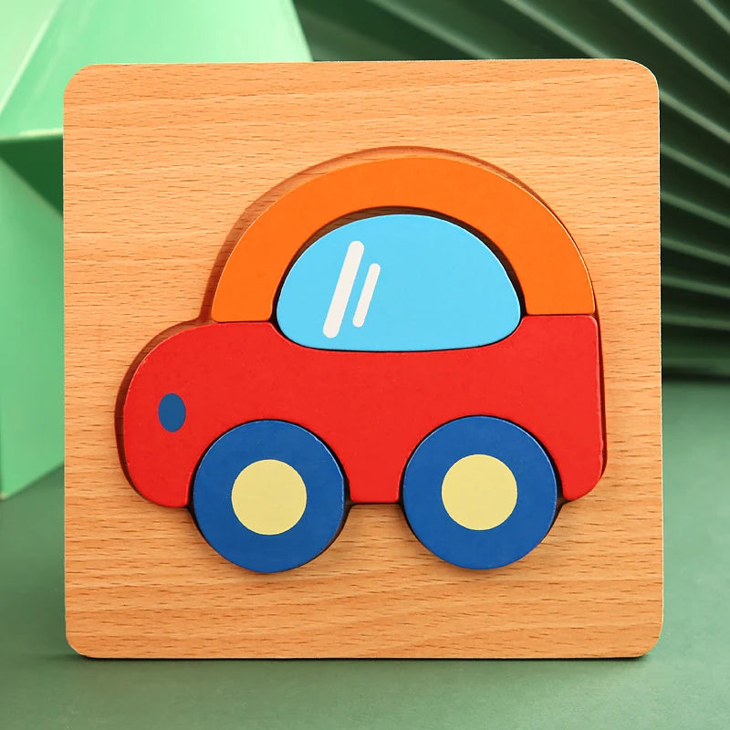Jouet pour bébé en bois | Boiselixir™ Voiture