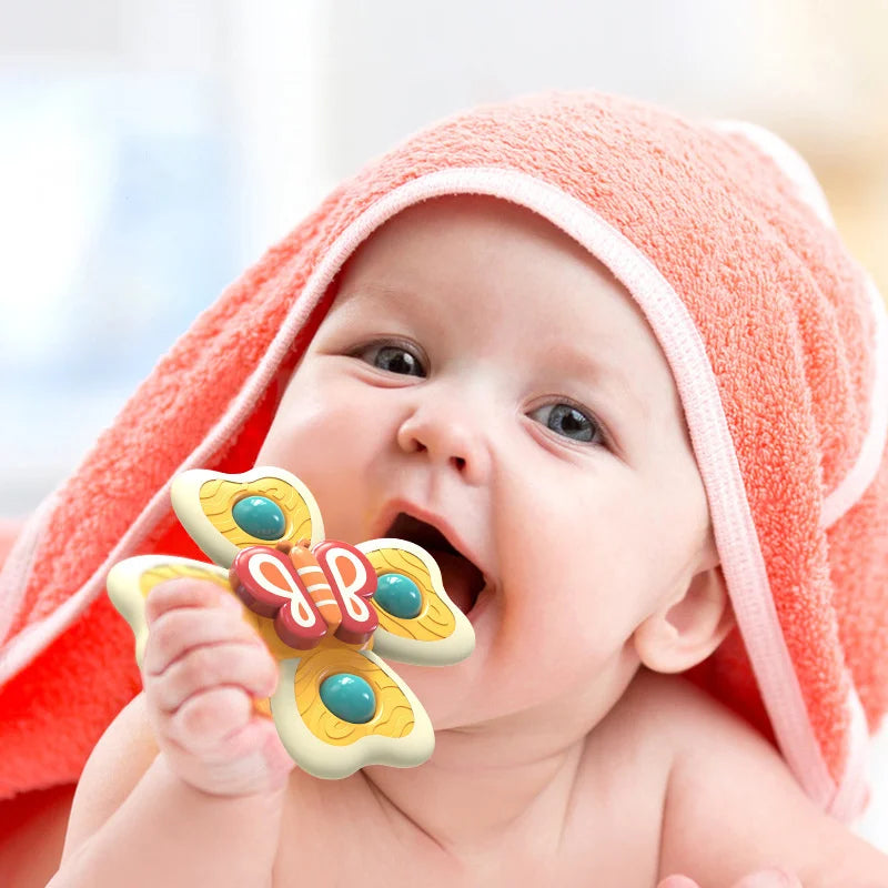 Toupibulles™ Jaune |Le Jouet de Bain