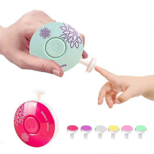 Coupe ongles éléctrique doux pour bébé -BebeNails™.