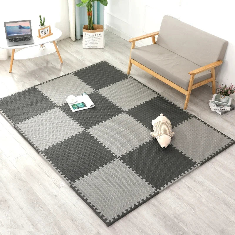 Grand tapis eveil bébé | MaxiAventure™ Noir