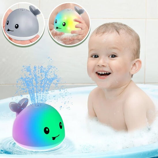 Le jouet de baignoire lumineux qui enchante le bain de bebe| Ploofy™