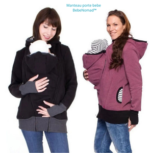 manteau porte bebe | BebeNomad™