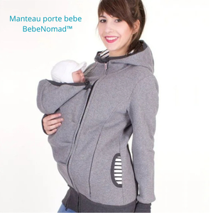 manteau porte bebe | BebeNomad™