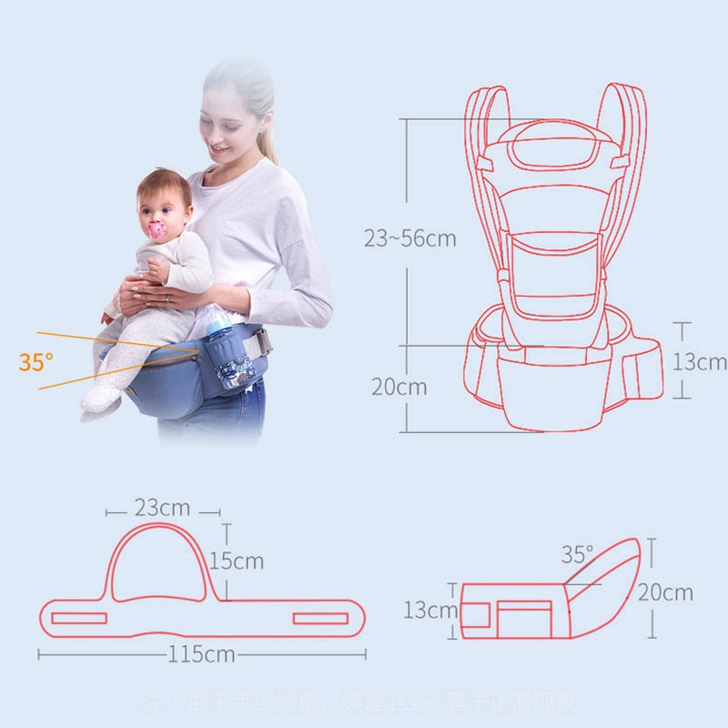 Porte-bébé ergonomique nouveau-né : Babys-like™